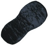 Seat Liner to fit Egg Pushchairs - Black Faux Fur